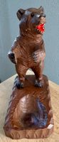 Figur Brienzer Schnitzerei Holz BÄR Pfeifenhalter