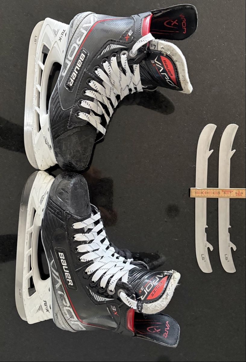 Bauer Schlittschuhe: Bauer Vapor 3X Grösse 4.5 Fit2 – Gebraucht aus St. Silvester von HCMR 1
