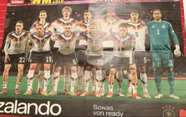 Deutschland WM ELF 2026 Poster/40x95cm