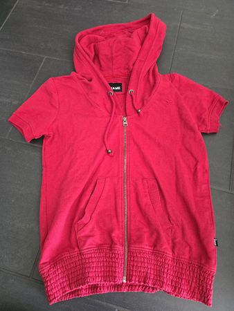 Rote No Name Sommer Jäckli mit Kapuze, Grösse M