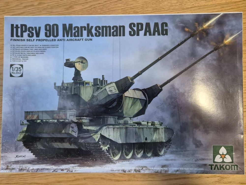 Takom ltPsv 90 Marksman SPAAG - 1:35 | Kaufen auf Ricardo