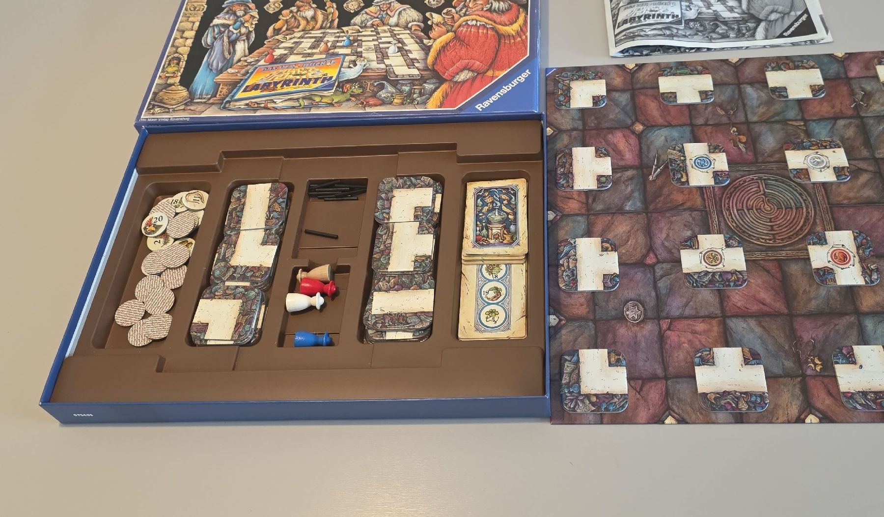Ravensburger Giochi: Ravensburger Labyrinth - Das Original - Top Zustand Retro – Usato da Wigoltingen venduto da Zuckerfee84 1