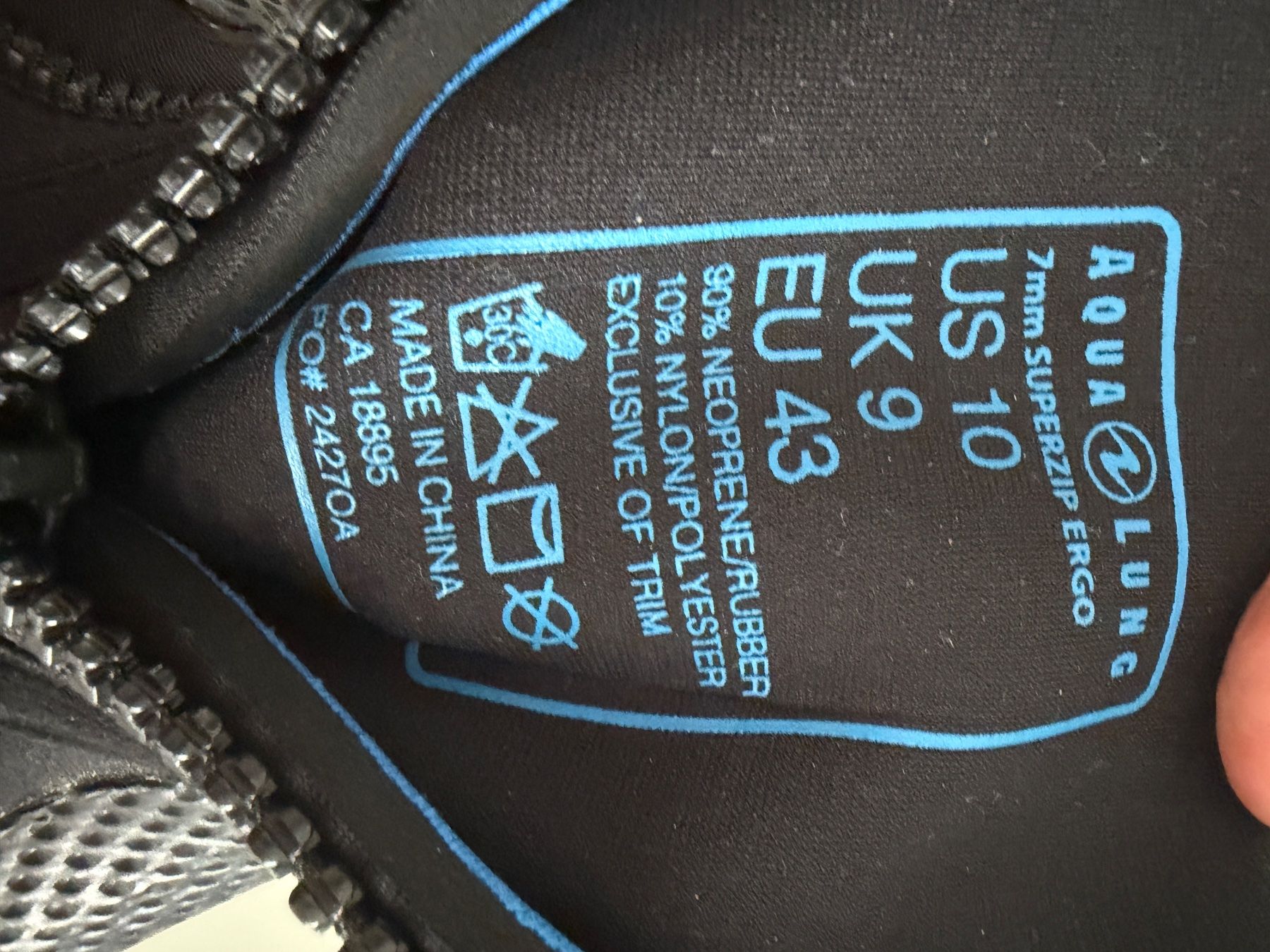 Combinaisons de plongée: Aqualung Neoprenschuhe 7mm neu – Neuf (Voir description) à Muttenz par leonhuber 3