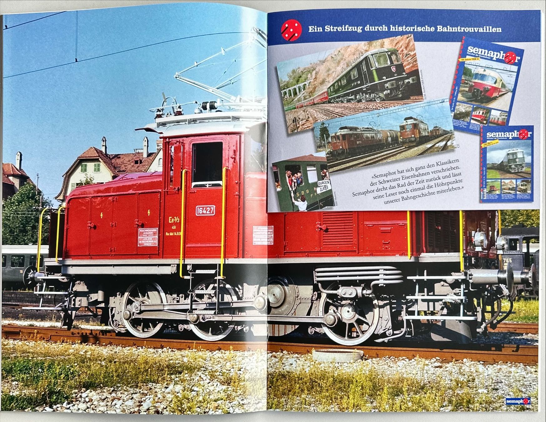 Revues & Magazines: Semaphor Herbst 2017 Nr. 55 – Neuf avec emballage d'origine à Murgenthal par View 4