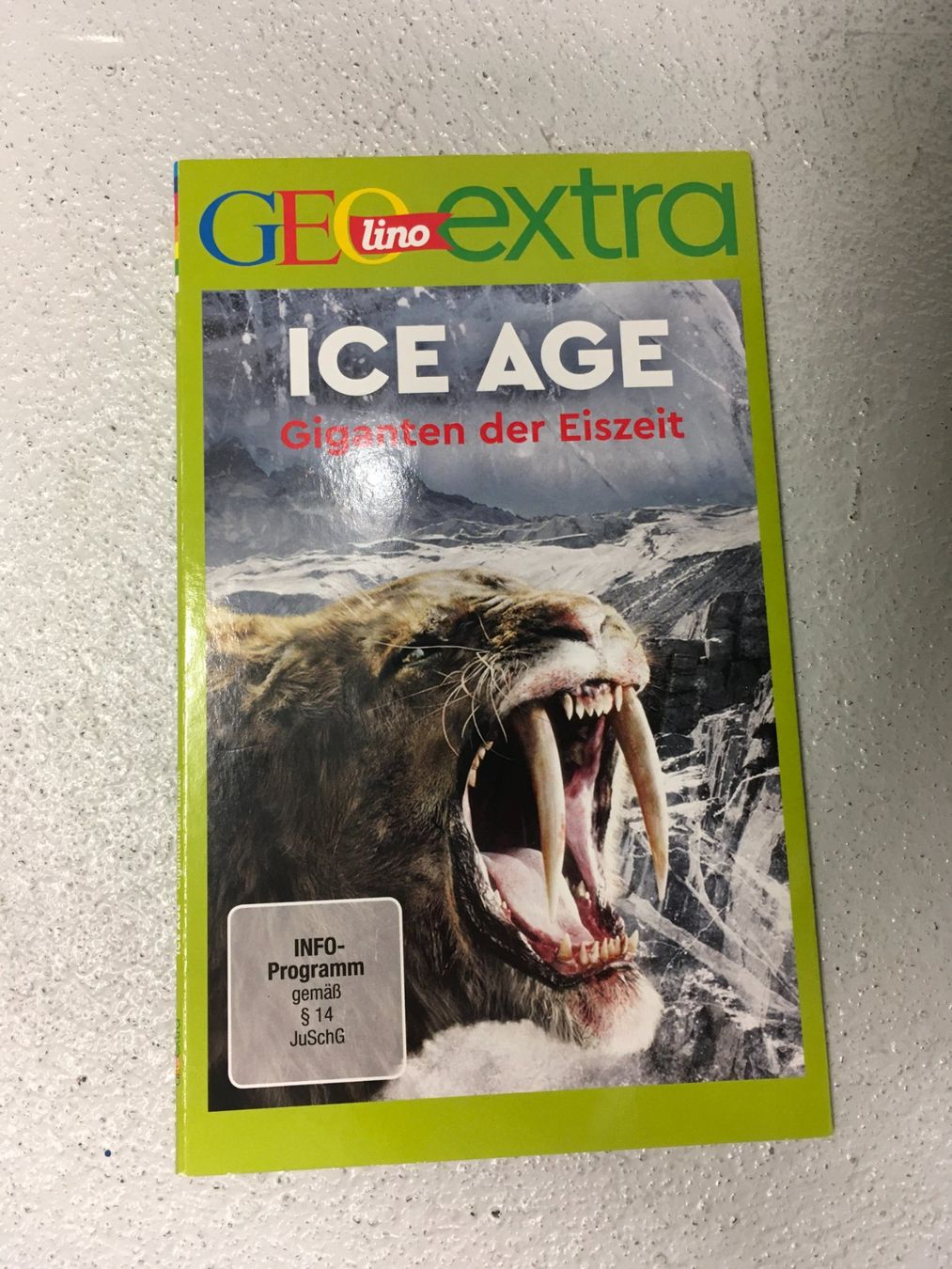 Alle DVDs: GEO lino extra ICE AGE - Giganten der Eiszeit DVD – Gebraucht aus Waltenschwil von MeKo8