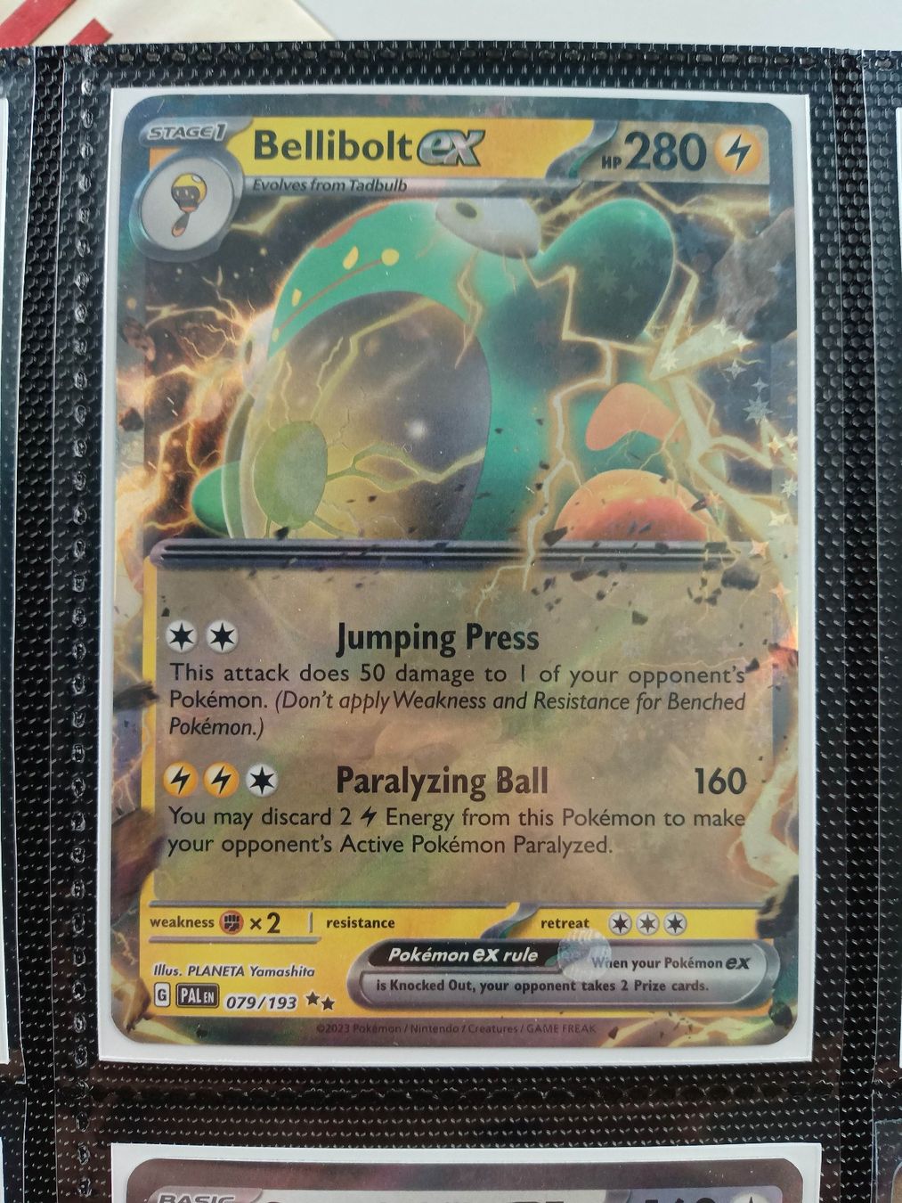 Pokémon Carte collezionabili: Bellibolt ex - Pokemon Karte – Usato da Altstätten SG venduto da GGsGameshop