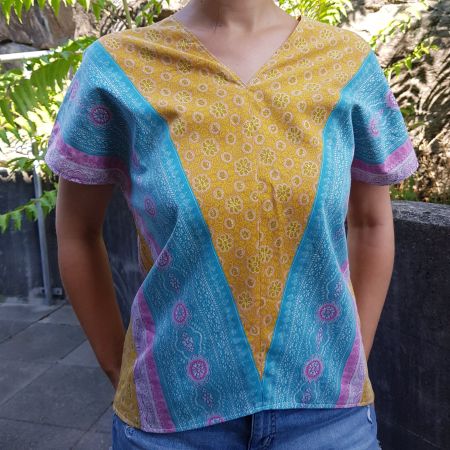 Handmade upcycling top