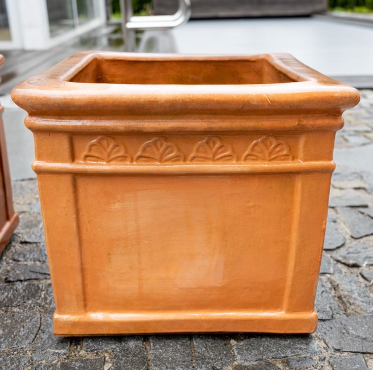 Terracotta Topf eckig Cuba Foglia Kaufen auf Ricardo