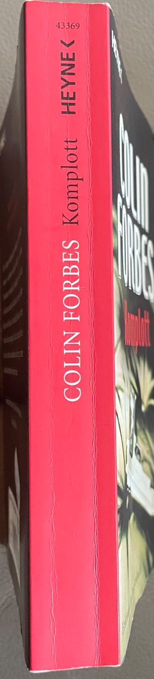 Libri: KOMPLOTT - COLIN FORBES - TASCHENBUCH – Usato da Buchs AG venduto da fischli610 1