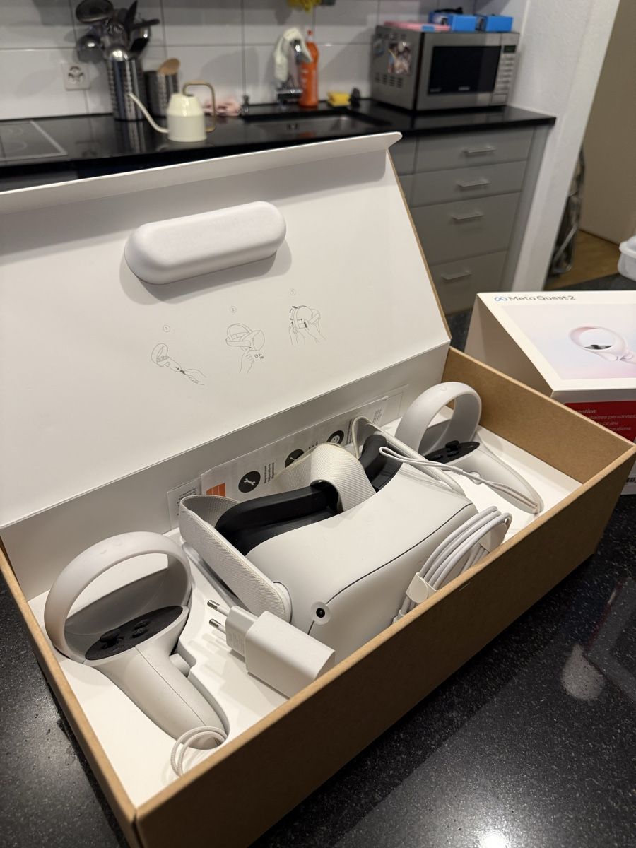 Meta Casco VR: Oculus Quest (128 GB) – Usato da Zürich venduto da PaskalQuinter 2