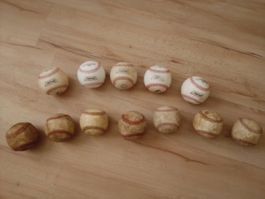 Baseballs, 12 Stück, (Zustand neuwertig bis gebraucht)
