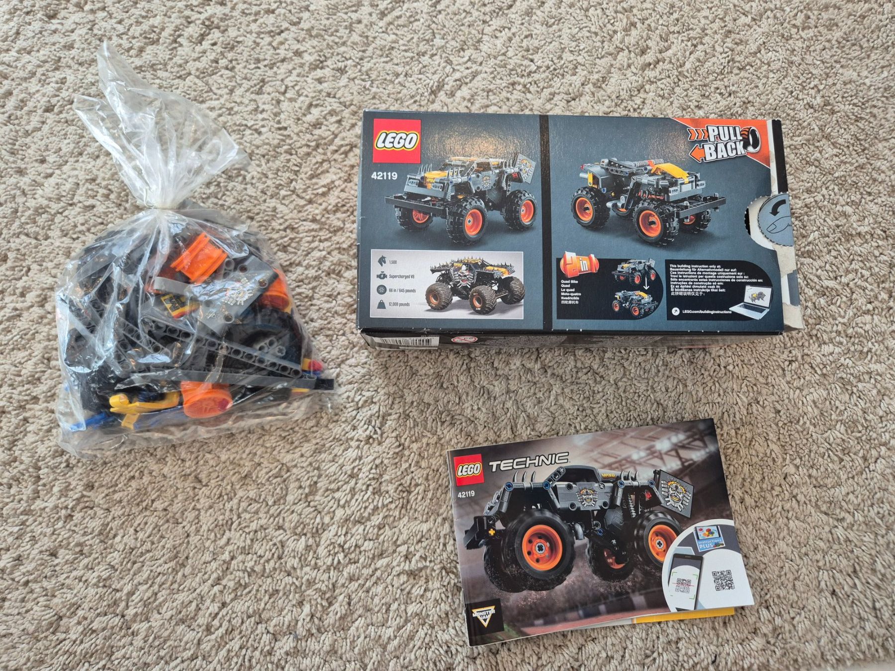 Lego Kit di costruzioni: LEGO Monster Jam Max-D 42119 – Usato da Roggwil TG venduto da dangehrn 1