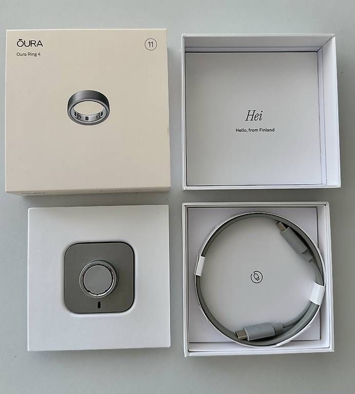 Ringe: Oura Ring 4, Brushed Silver Gr. 11 – Gebraucht aus Eschlikon TG von Skywalker968
