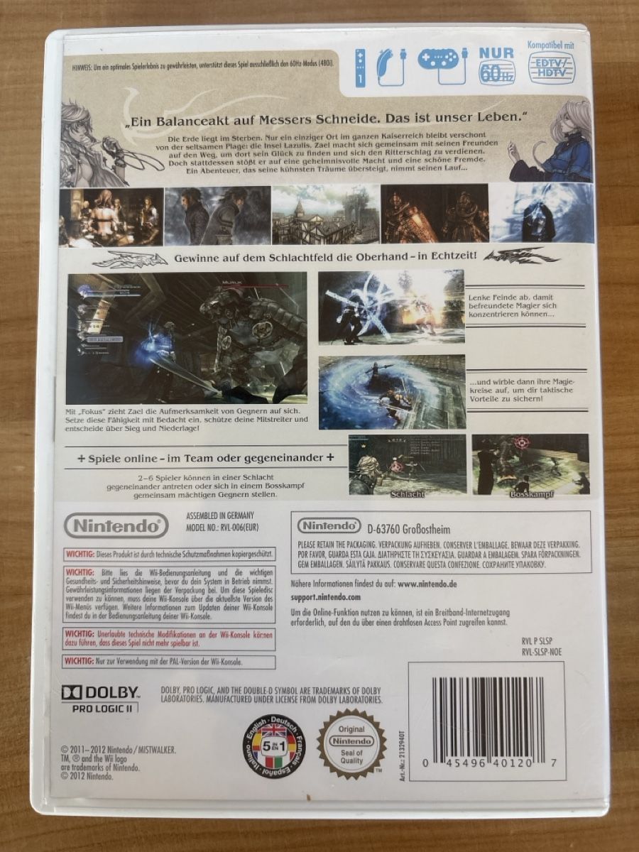 Nintendo Spiele: Wii Game / The last Story – Gebraucht aus Rümlang von euqinom16 1