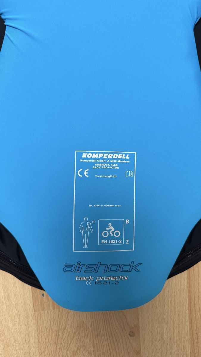Komperdell Protezioni & Imbottiture: Komperdell Airshield Flex Rückenprotektor Grösse L – Usato da Thun venduto da BanjoDan 4