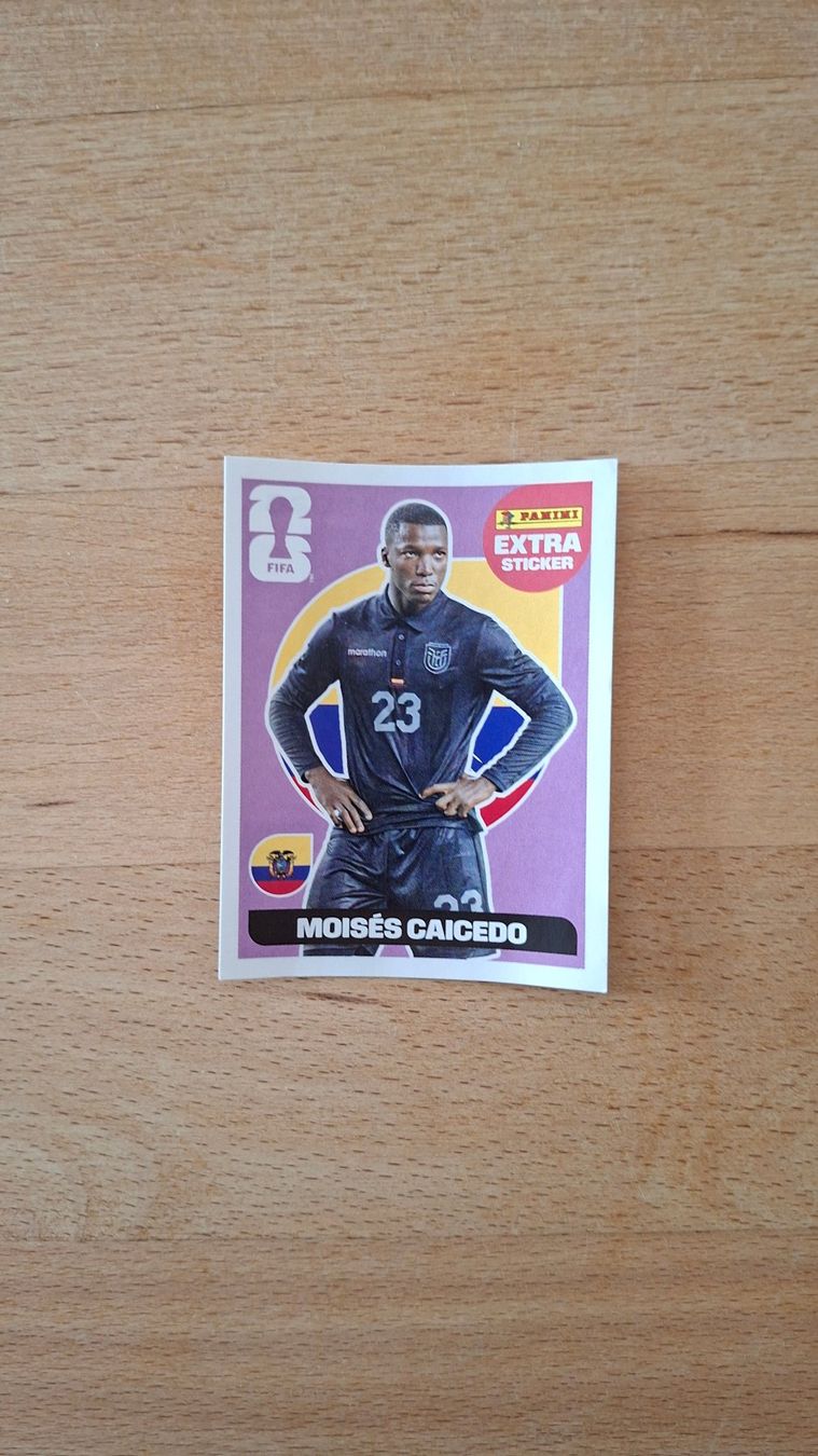 Panini Cartes à collectionner: Panini Extra Sticker 2026 Combo Messi, Vinicius, Caicedo – D'occasion à Therwil par Alain8 3