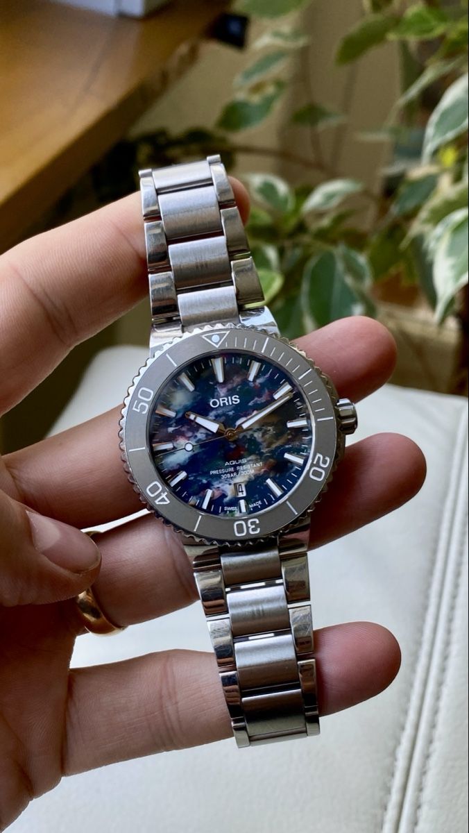 Oris Orologi: Oris Aquis Date Upcycle 41.5 mm – Usato da Oftringen venduto da timon1993