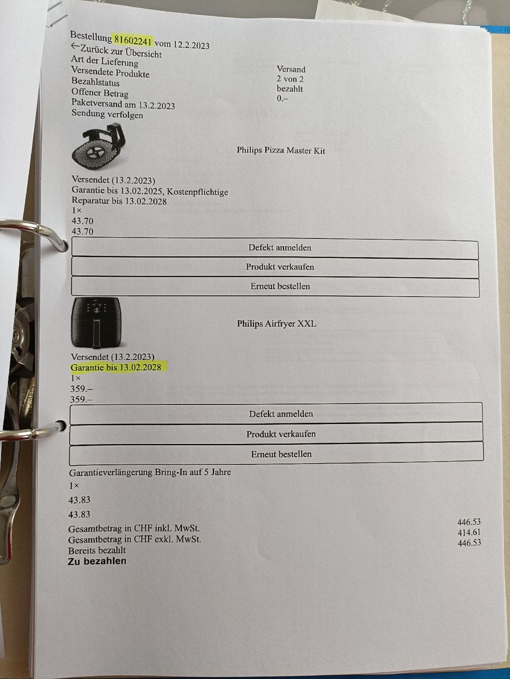 Philips Elettrodomestici da cucina: Philips Airfryer XXL 7.3l Heissluftfritteuse – Usato da Neuheim venduto da mahoni02 6