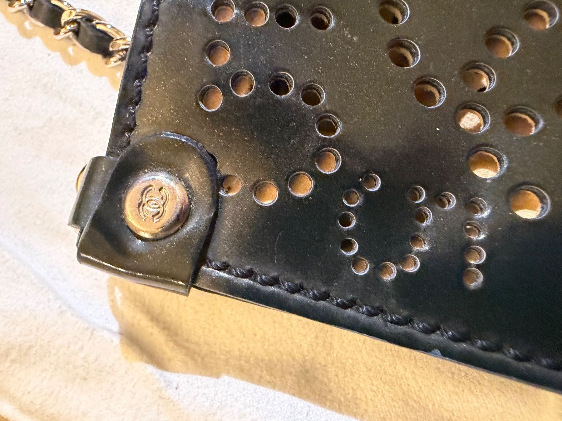 Chanel Taschen für Damen: Chanel sac pochette authentique vintage – Neu (gemäss Beschreibung) aus Bulle von Re-a-loved 6