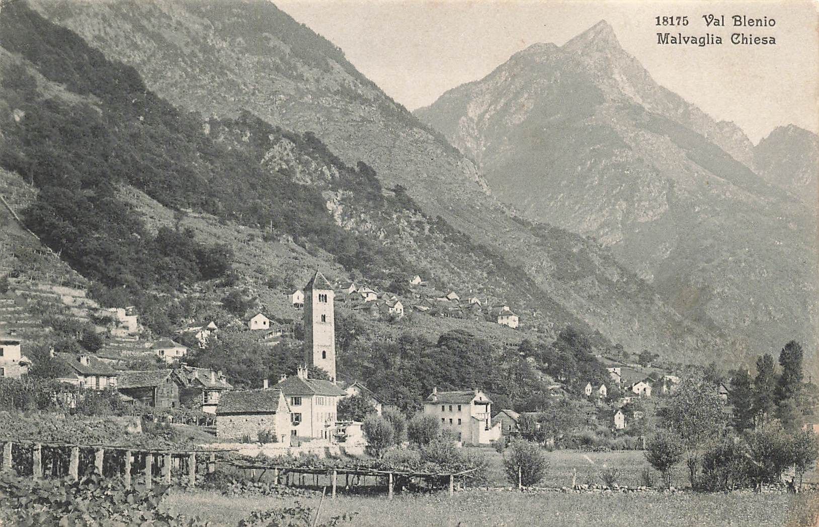Cartoline postali: Malvaglia valle di blenio – Usato da Biasca venduto da Blenio71