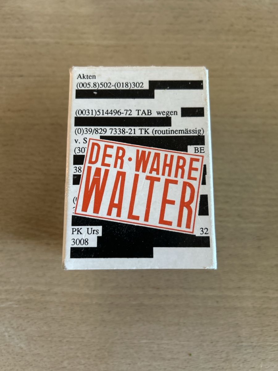 Jeux: Der wahre Walter – D'occasion à Bern par kuhnsi