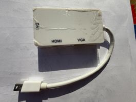 Mini DisplayPort auf HDMI VGA- und VGA-Adapter - NEU