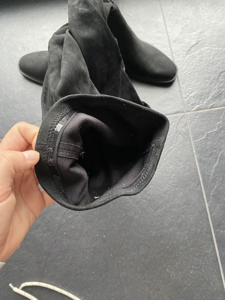 Damenschuhe: New Zara stretchy over-knee boots – Neu und originalverpackt aus Zug von kse_w9mn 5