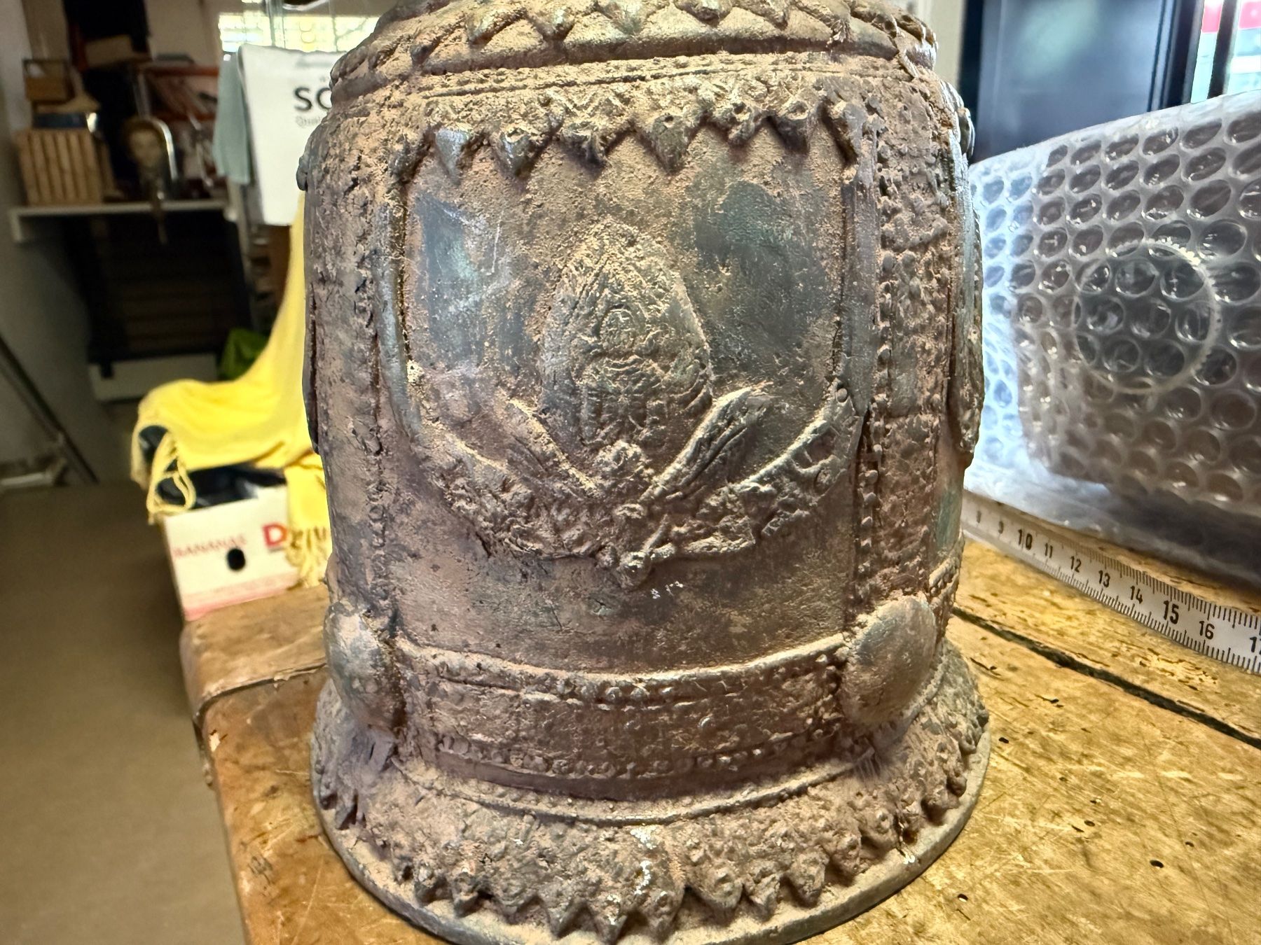 Cloches & sonnailles: Antike Glocke Tempelglocke Asien – D'occasion à Bern par Jwpm66 3