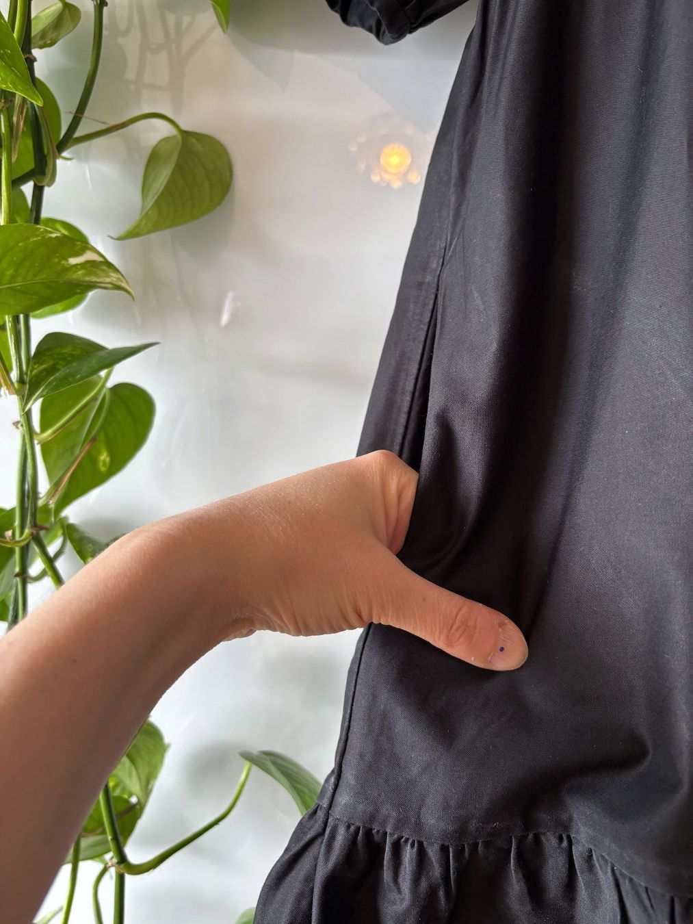 Zara Vestiti: ZARA schwarzes Kleid aus Baumwolle – Usato da Zürich venduto da missmodernage 3