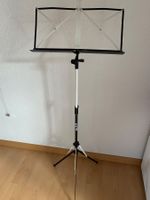 Notenständer schwarz-weiss