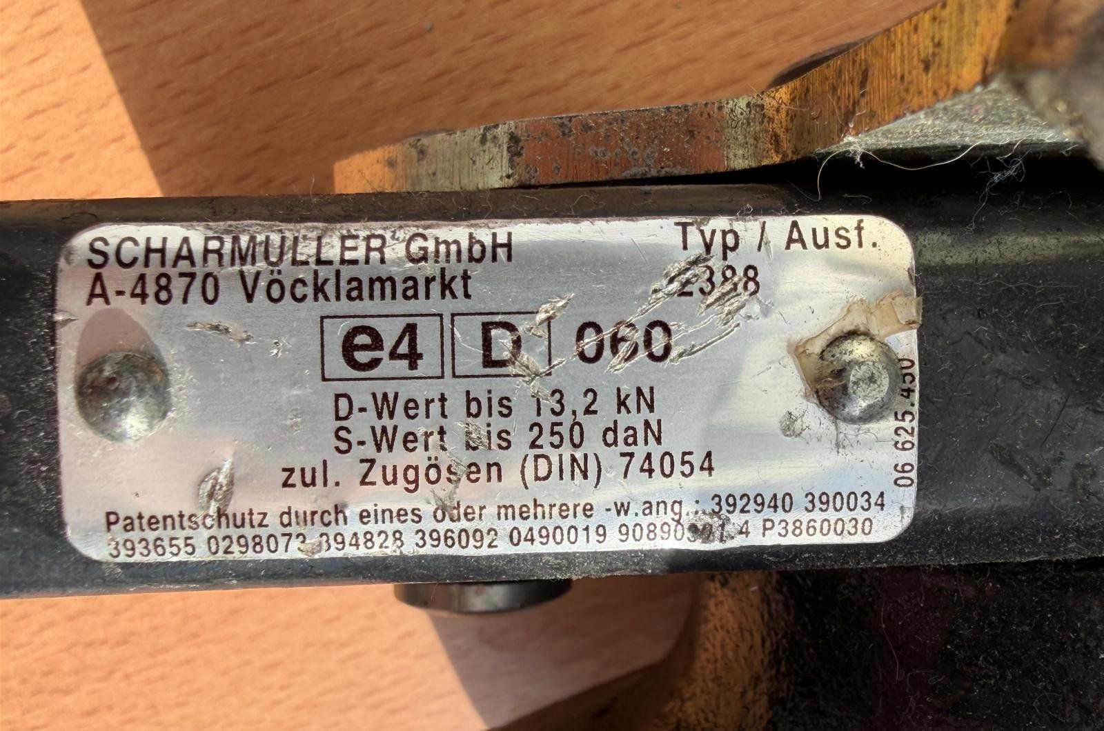 Scharmüller Ganci per rimorchio: Anhängerkupplung / Zugmaul Scharmüller – Usato da Laupersdorf venduto da Borer_Liquidationen 3