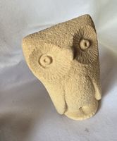 Eule Figur Sandstein siehe Foto wunder schön 