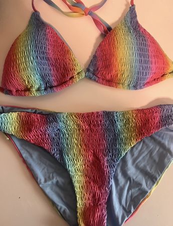 Regenbogen Bikini