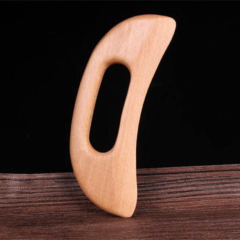 Dispositivi per massaggi: Gua Sha Massagebrett aus Holz – Nuovo e nell'imballaggio originale da Gurmels venduto da Swisspod 1