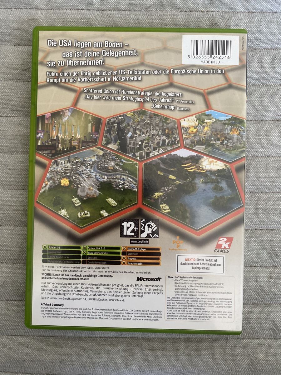 Microsoft Giochi: Shattered Union für Xbox – Usato da Thunstetten venduto da Virus_33 2