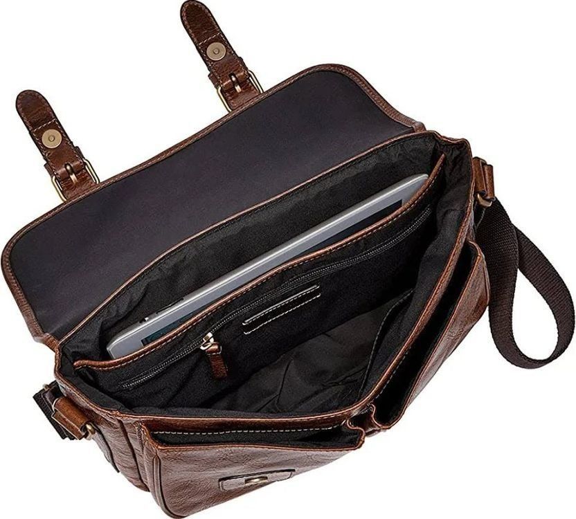 Fossil Sacs: FOSSIL Messenger Leder – D'occasion à Selkingen par Gevevieve 1