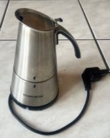 Römerbacher Elektro Espresso Kocher Edelstahl gebraucht