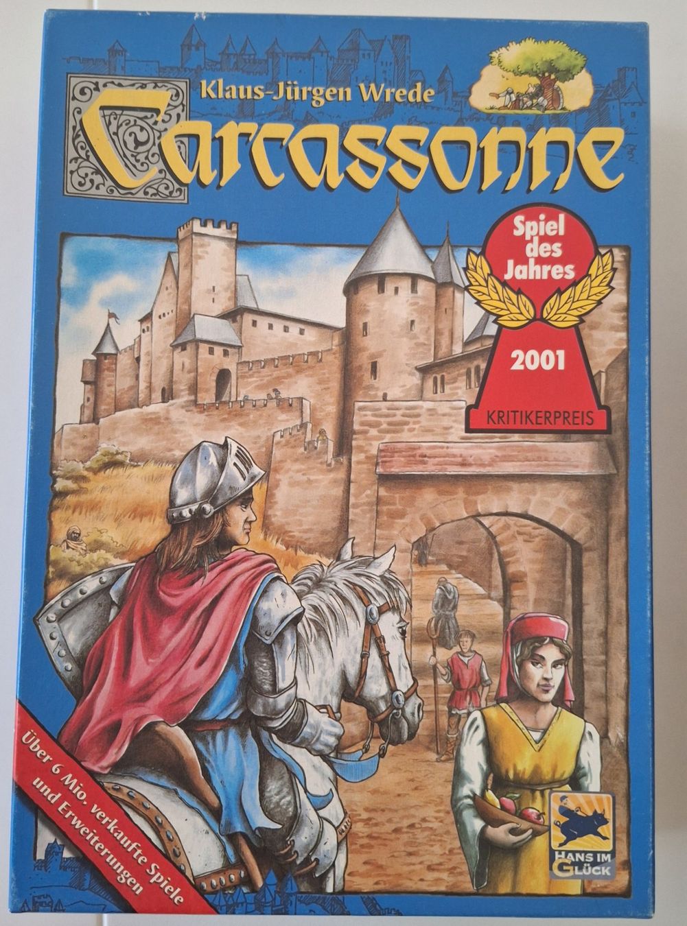 Spiele: Carcassonne – Gebraucht aus Wattwil von Siedlergreen