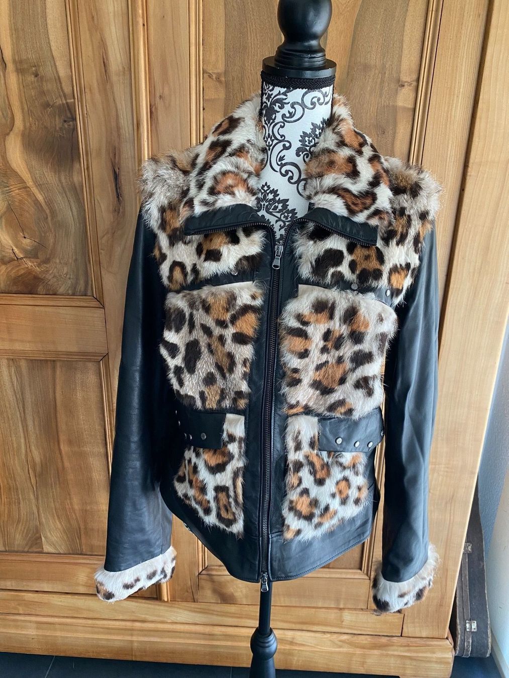 Giacche: VESTE Cuir, souple ,devant fourrure T 38 NEU – Nuovo (secondo la descrizione) da Porrentruy venduto da SYANKA 3