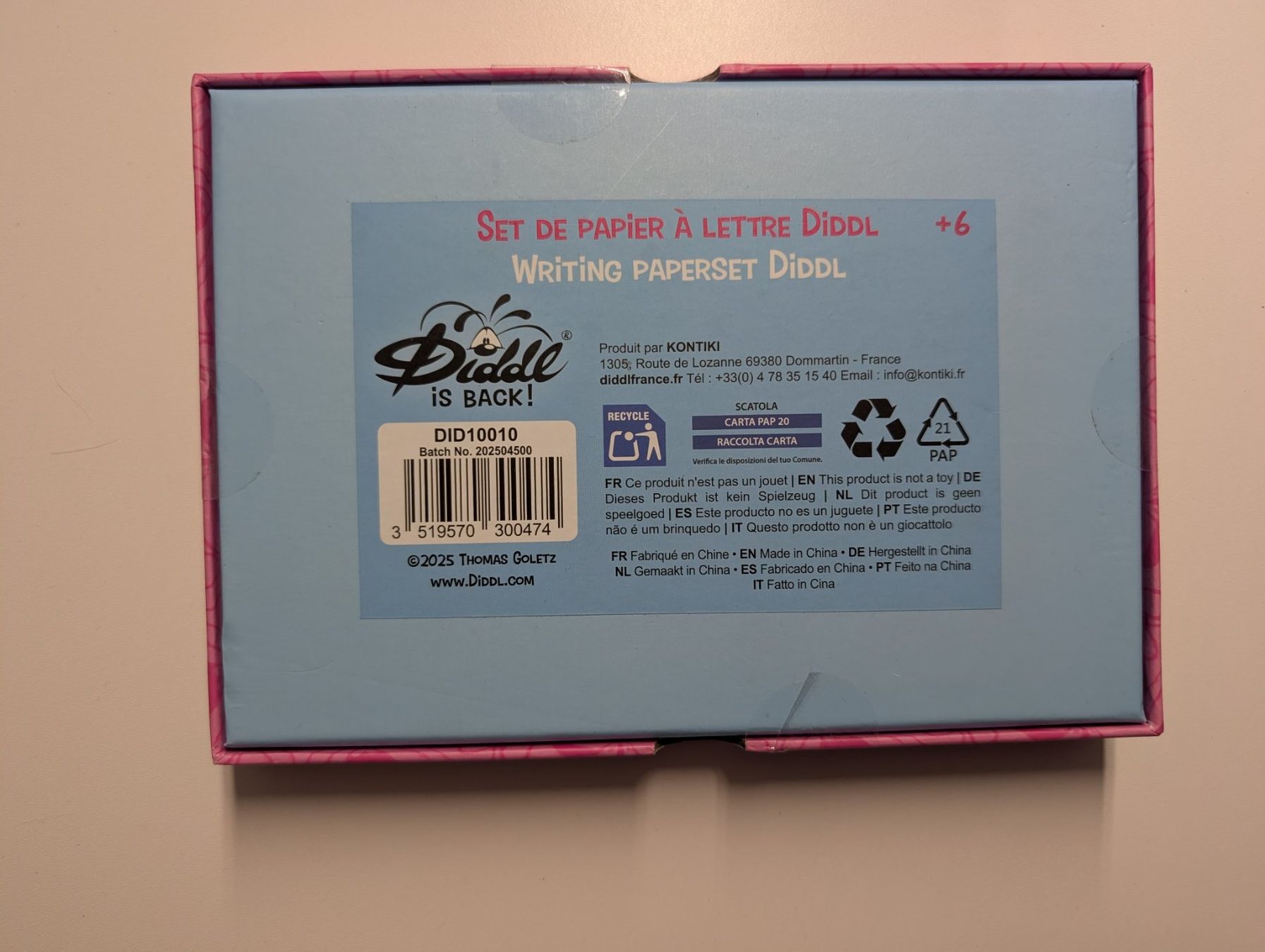 Carta: Diddl is Back Briefpapierset – Nuovo e nell'imballaggio originale da Holziken venduto da gummi_baerli93 1