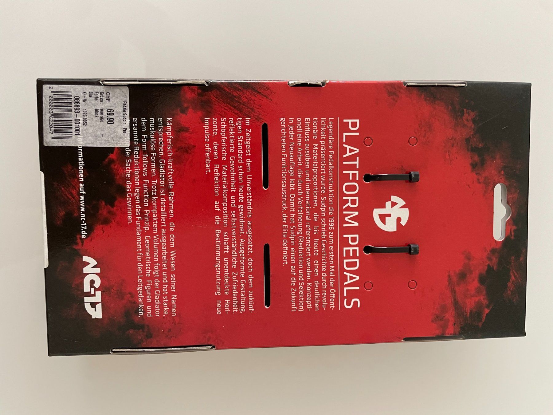 Ersatzteile: NEW Pro MTB platform pedals – black – Gebraucht aus Zürich von carlaferico 1