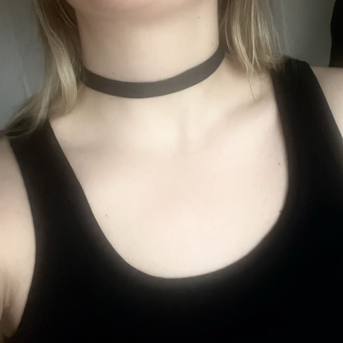 Colliers: Black Studded Chocker – D'occasion à Zürich par daria_m 2