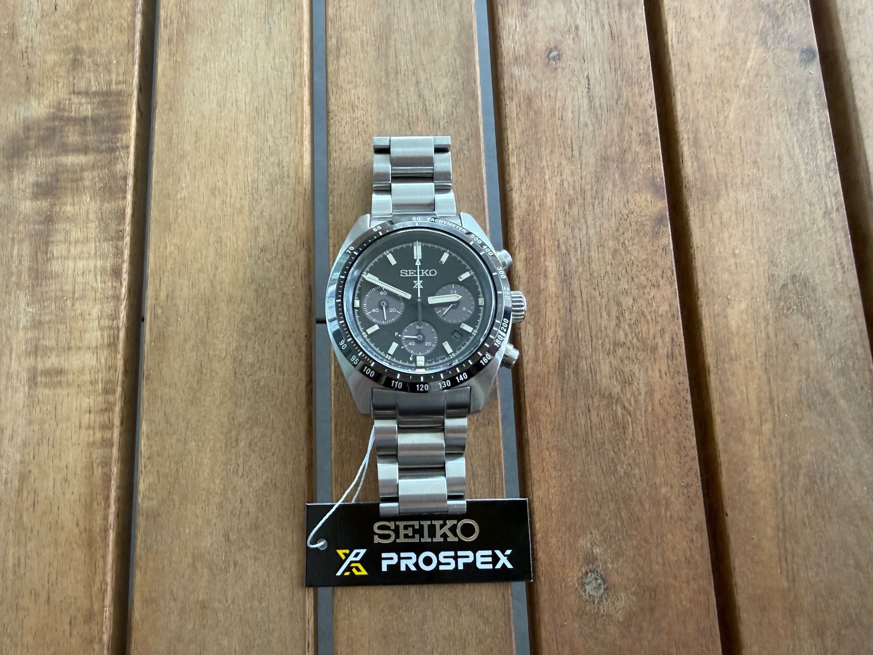Seiko Orologi: Seiko Speedtimer Chronograph - Neuwertig mit Box & Papieren – Nuovo (secondo la descrizione) da Uffikon venduto da Classy- 3