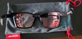 Sonnenbrille Alpina Sport schwarz mit Beutel