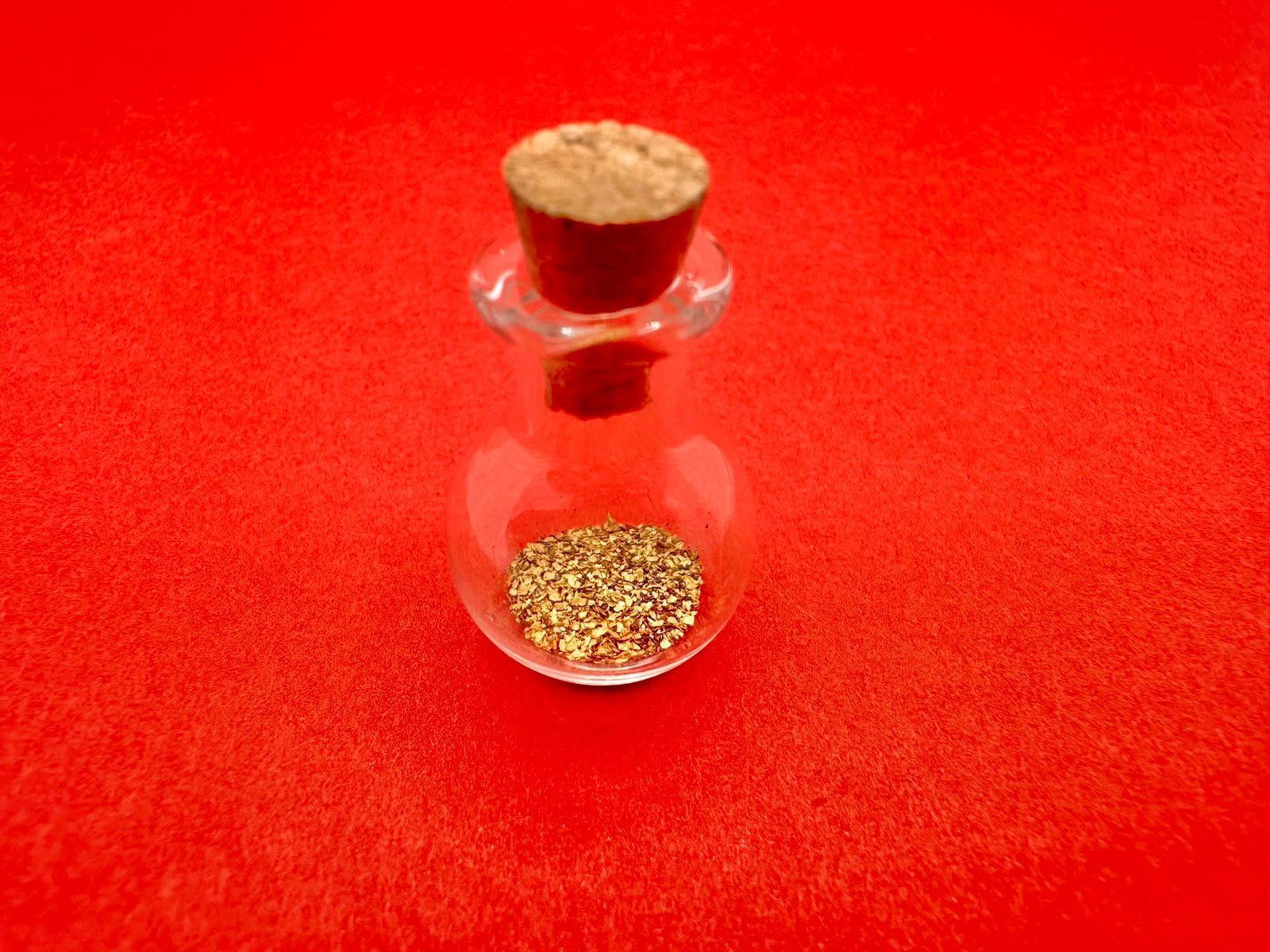 Sehr seltene Goldflitter aus dem Aargau 0.650 g (Gebraucht) in ...