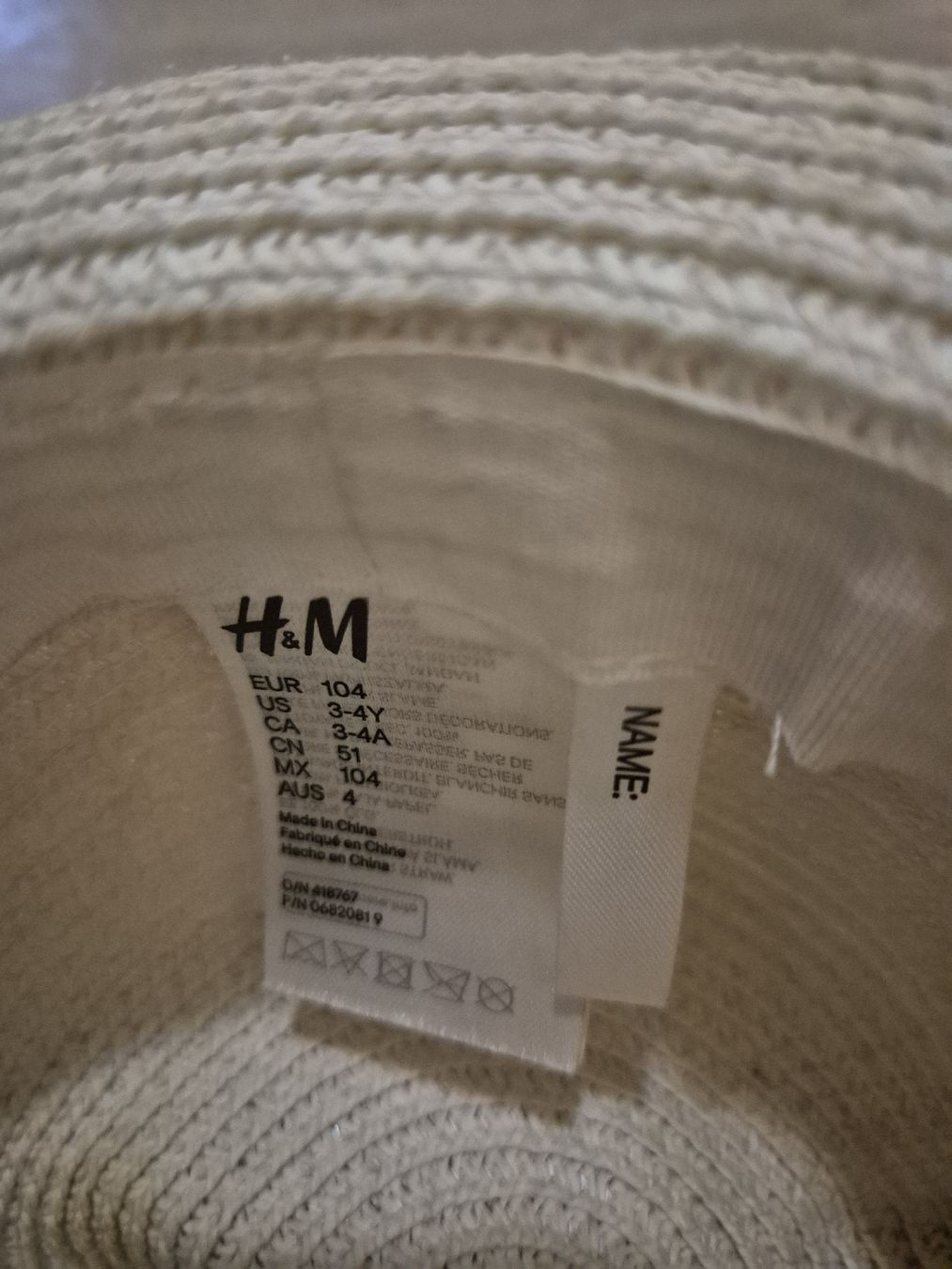 H&M Sonstige Mädchenkleider: Sonnenhut Gr 104 – Gebraucht aus Stansstad von Kyra014 1