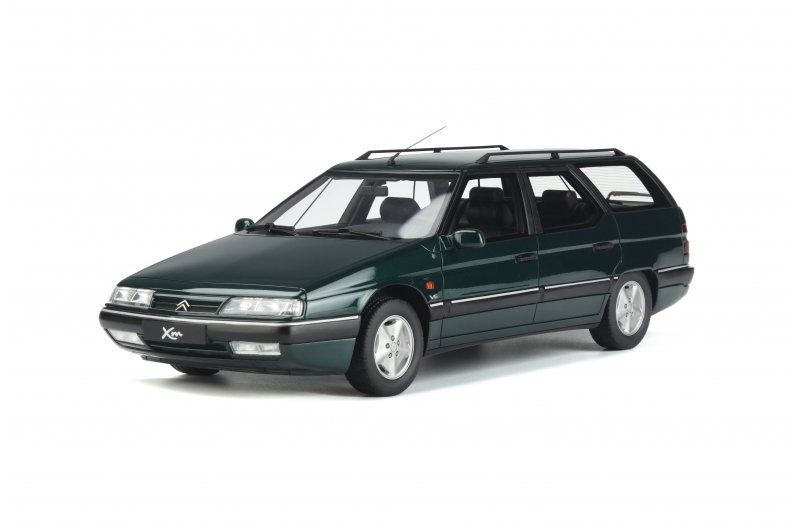 Citroën XM Break Verte - Miniature Otto échelle 1:18 - Résine - Neuf