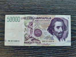 Italien 50'000 Lire 1992 !!!!!!!