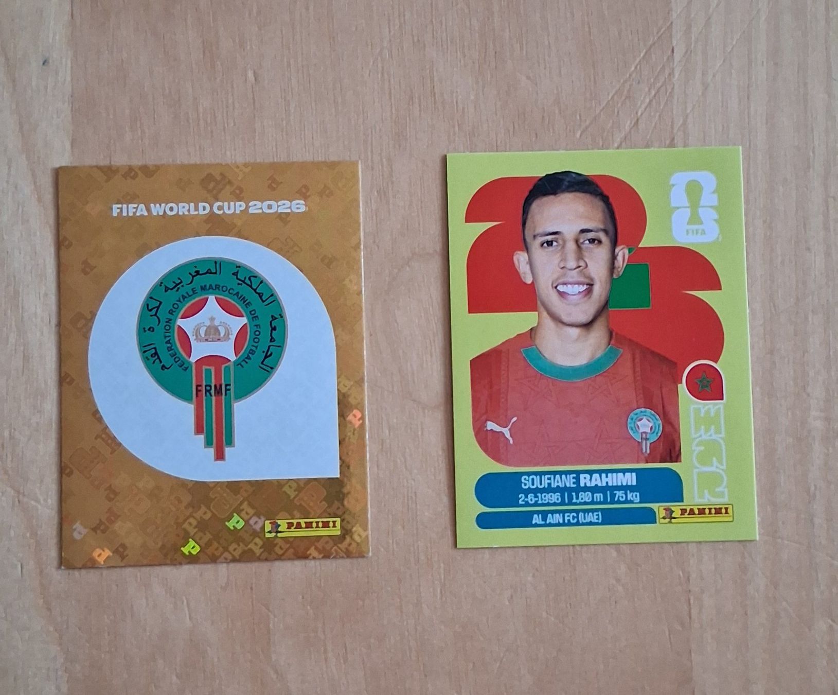 Panini Carte collezionabili: WM- Panini 2026 Sticker Marokko – Usato da Zürich venduto da Pryter
