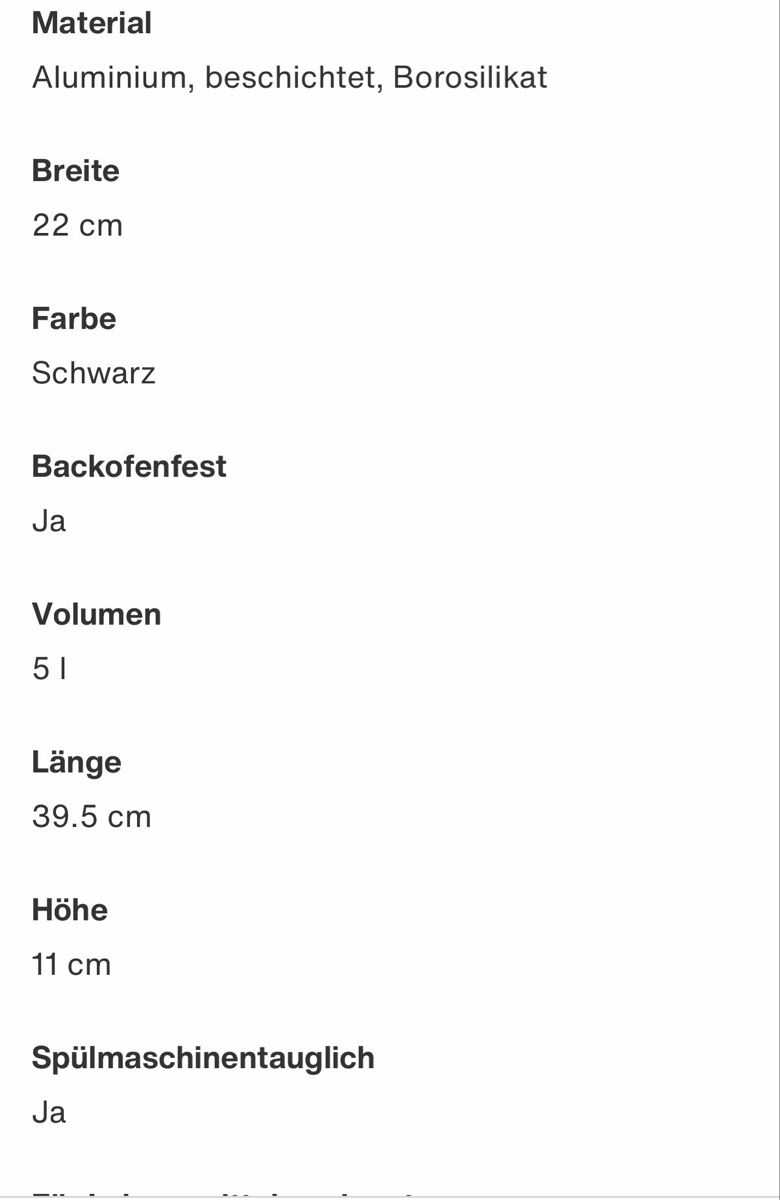 Casseroles: Schmortopf Bräter Braten Topf  – Neuf (Voir description) à Birsfelden par Haex 4